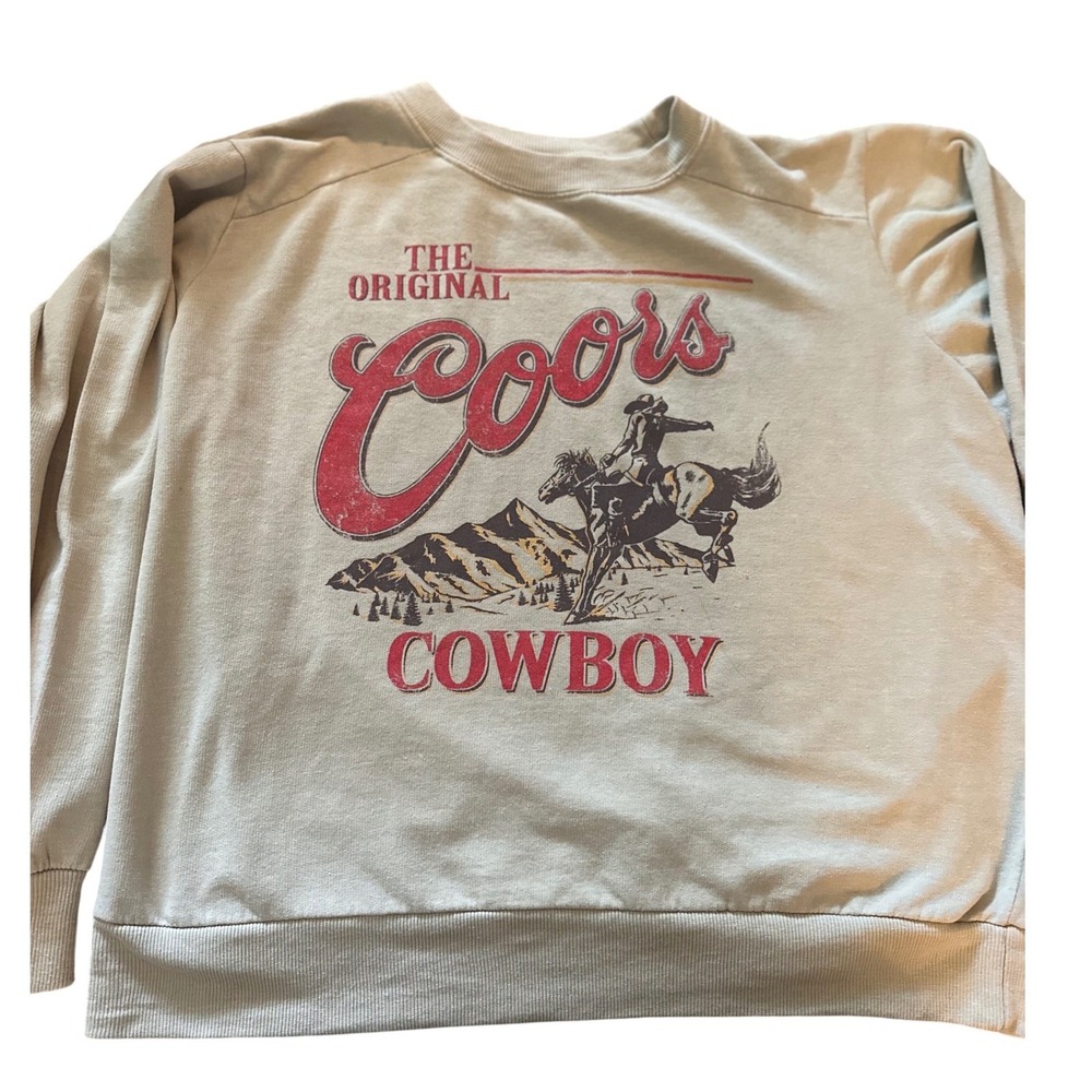 Coors Rodeo Sweatshirt, women's Large